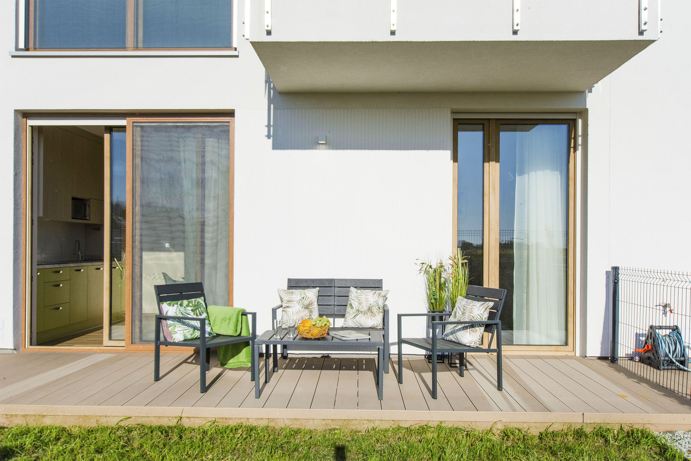 Bursztynowe Tarasy – apartamenty ze słonecznymi ogródkami